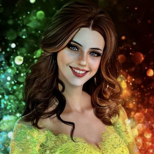 Из старых запасов. Изображая Белль.jpg