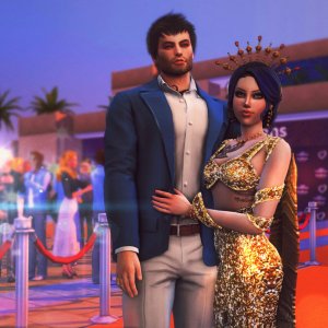 ORANGE CARPET: MOONLIGHT FALLS