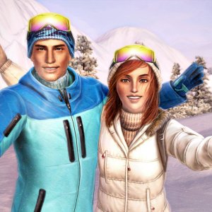 Снежное утро