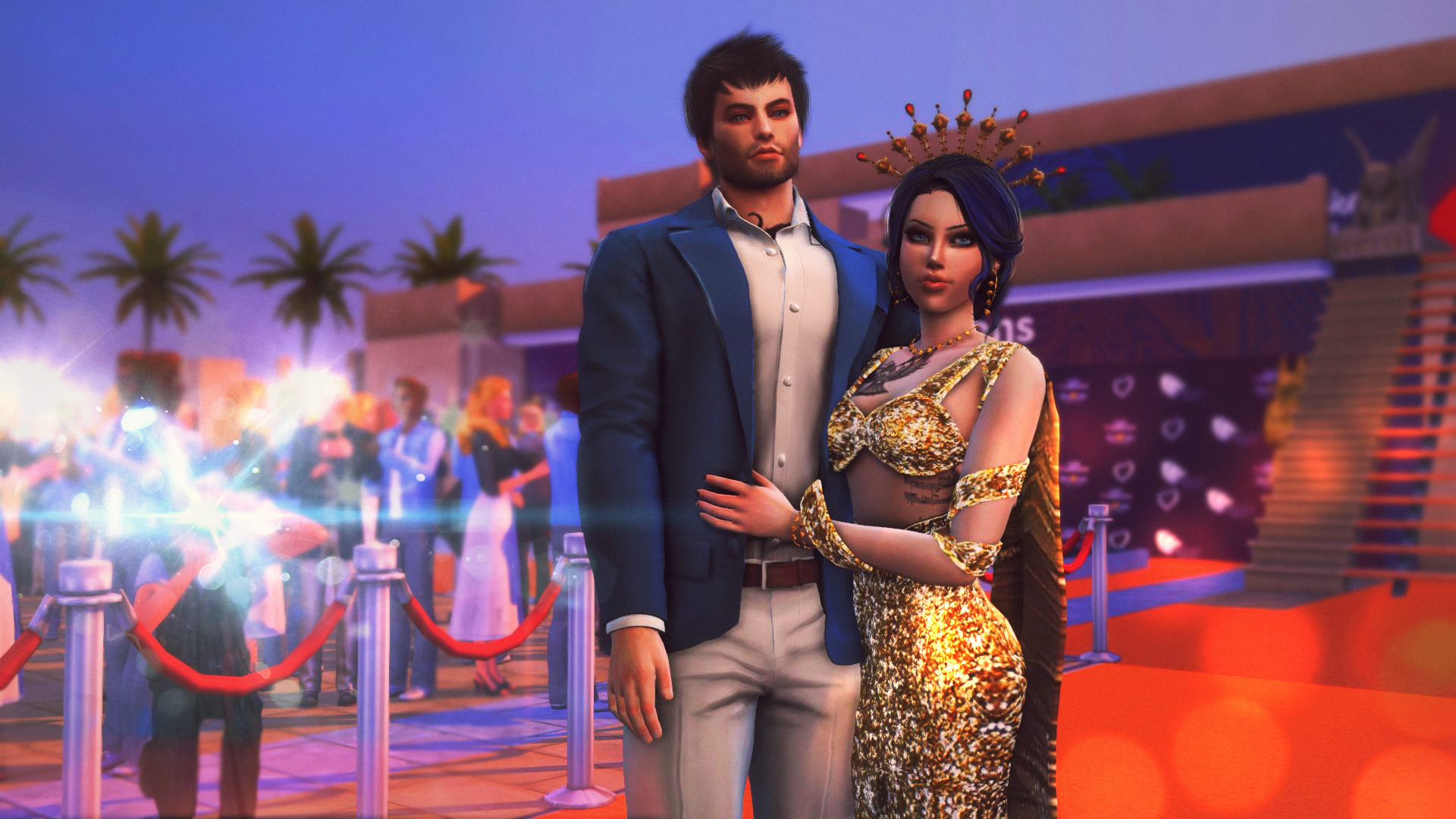 ORANGE CARPET: MOONLIGHT FALLS